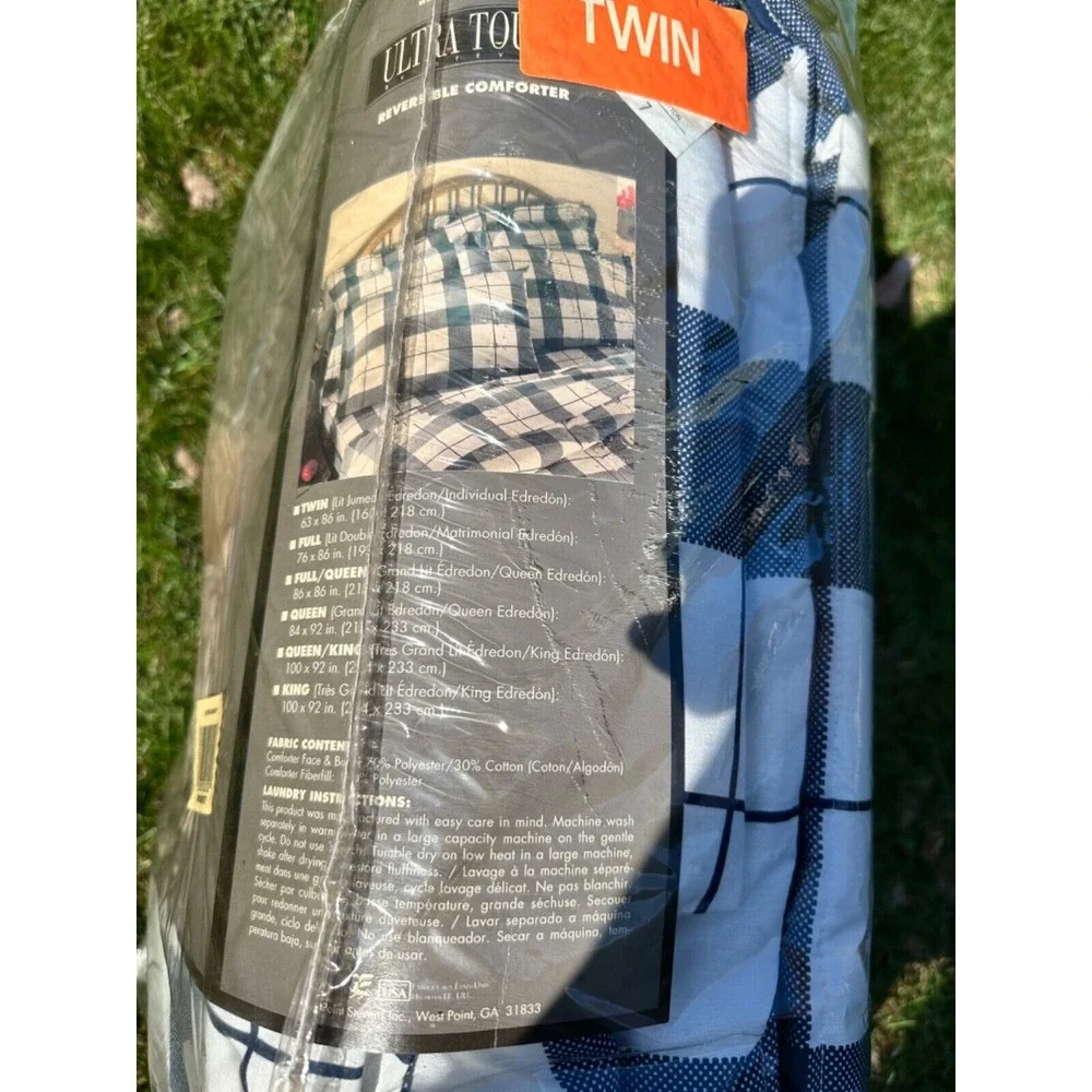 Ultra Touch by Stevens‎ Reversible Twin Comforter 63